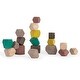 preview thumbnail 1 of 2, Miniland Towering Wooden Stones Multi - Kids