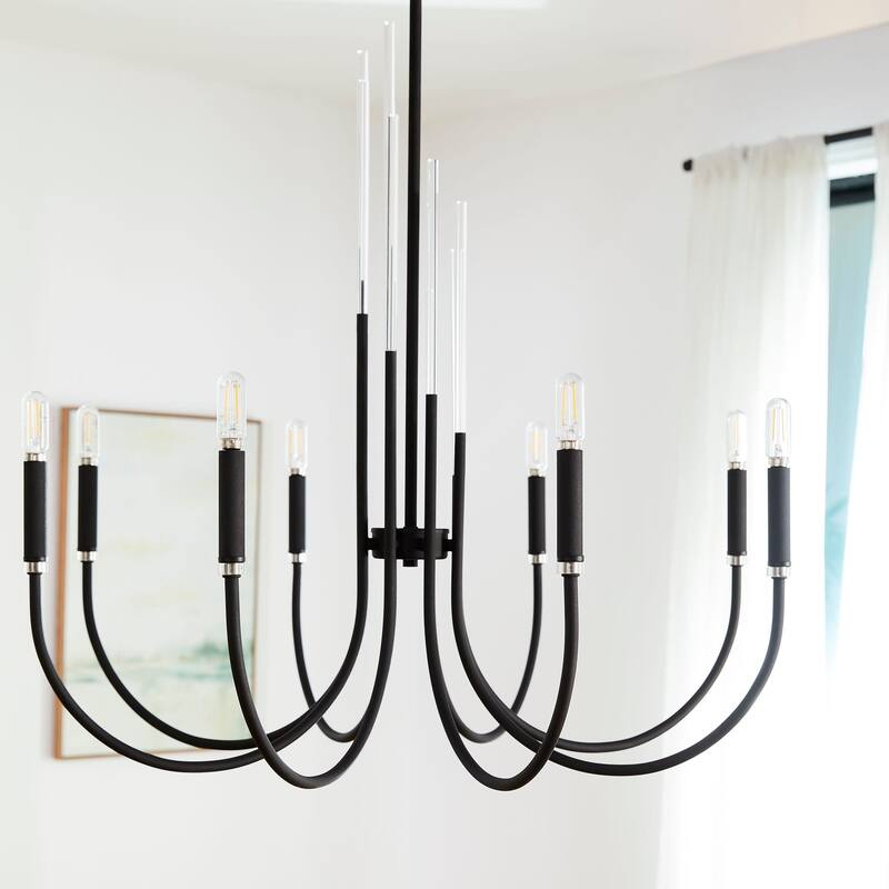 Quorum International 6223-8 Summit 8 Light 32" Wide Empire Chandelier