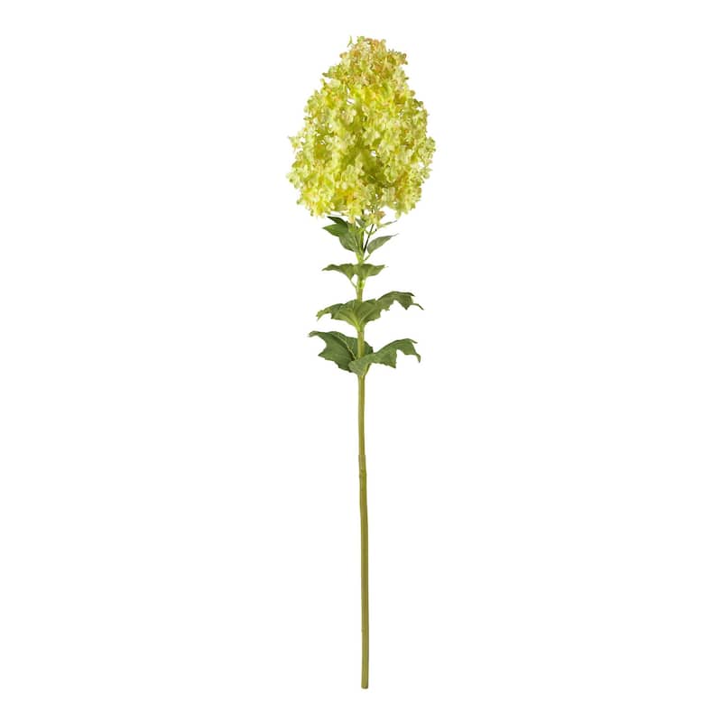 Artificial Flower Stems Set of 6 - 21 Inch Cottage Flowers for Home Decor - Green - 40