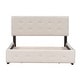 preview thumbnail 17 of 40, Queen Size Murphy Bed Wall Bed with Drawer and a set of Sockets & USB Ports, Pulley Structure Design for Kids Teens Adults