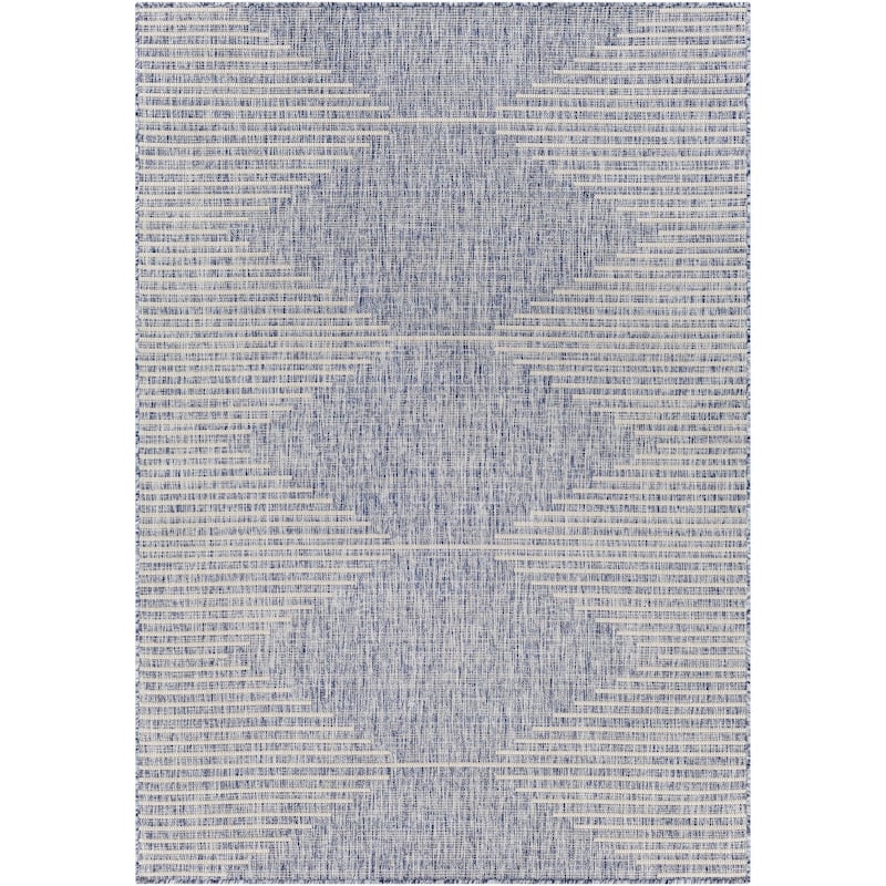 Livabliss Eagean Bohemian Diamond Outdoor Area Rug