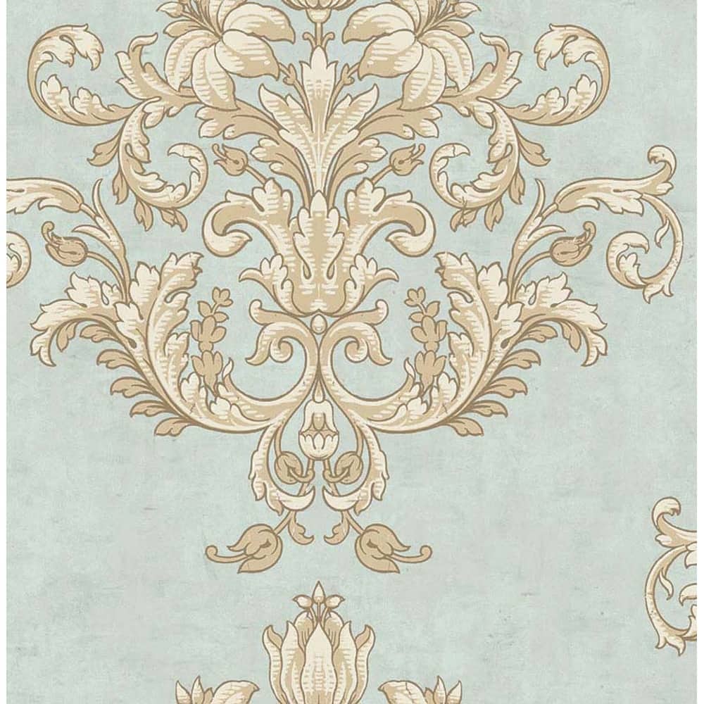 Seabrook Designs Zofia Victorian Unpasted Wallpaper