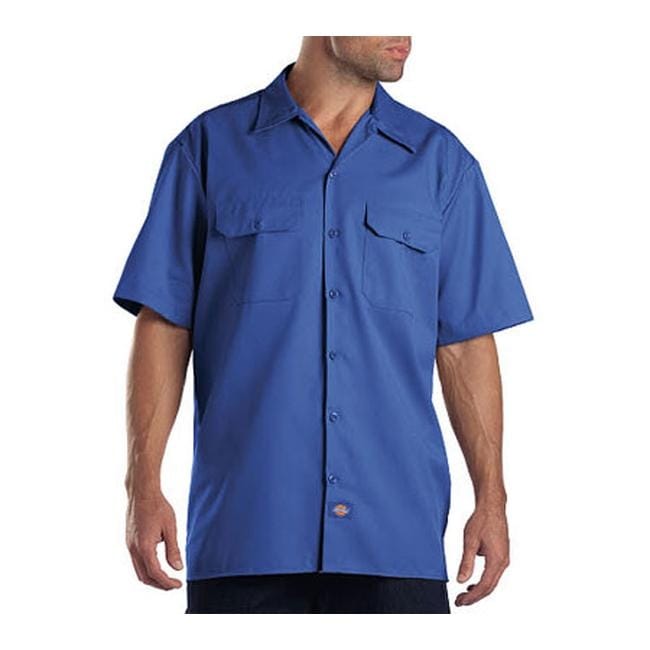 Royal blue dickies shirt Clearance