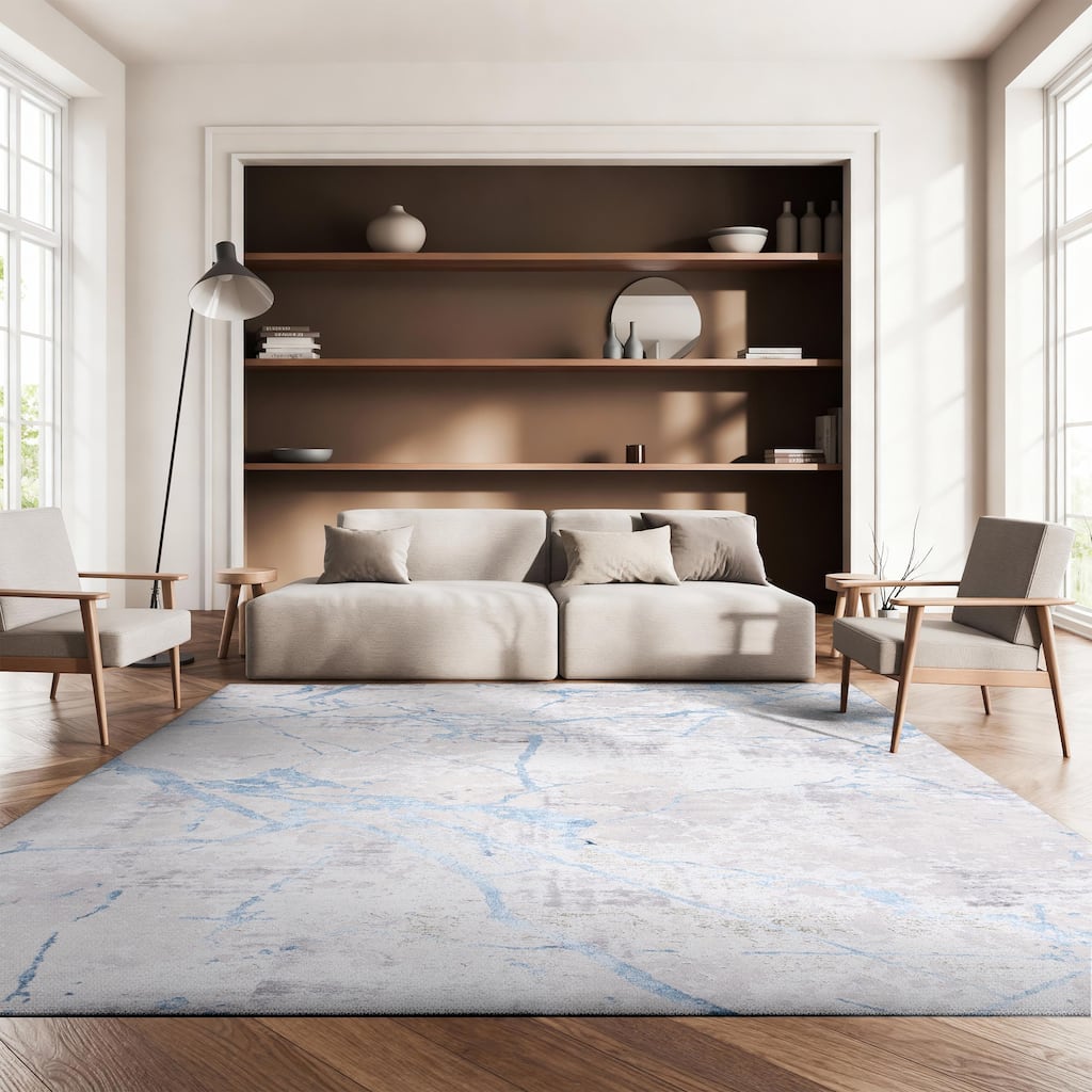 SAFAVIEH Amelia Alli Modern Abstract Distressed Rug