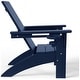 preview thumbnail 47 of 68, Shoreside Kids Outdoor Poly Adirondack Chair with Cup Holder (Set of 2)