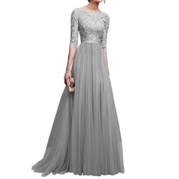 8-Color Chiffon Evening Dress. Opens flyout.