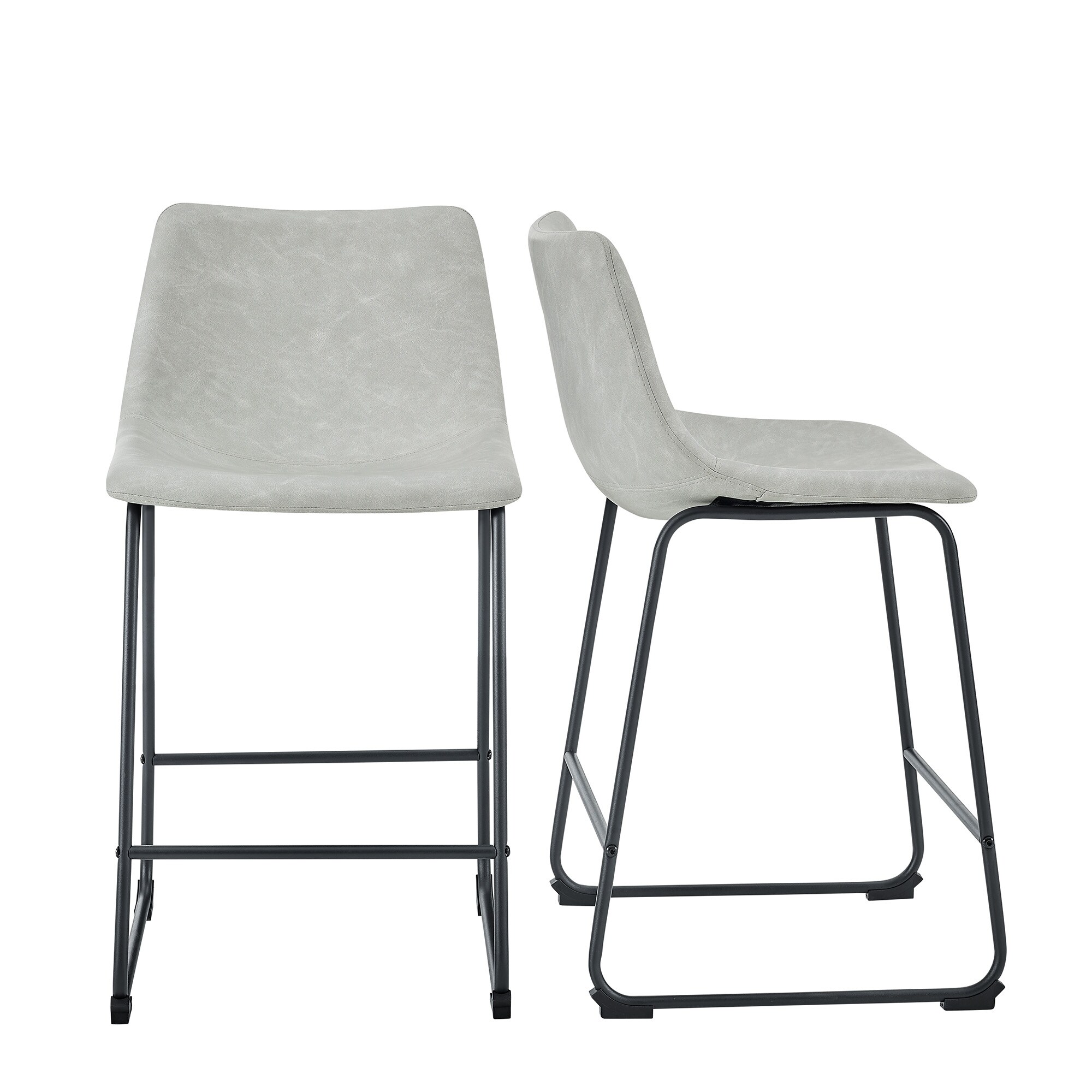 Carbon loft prusiner faux leather counter stool store