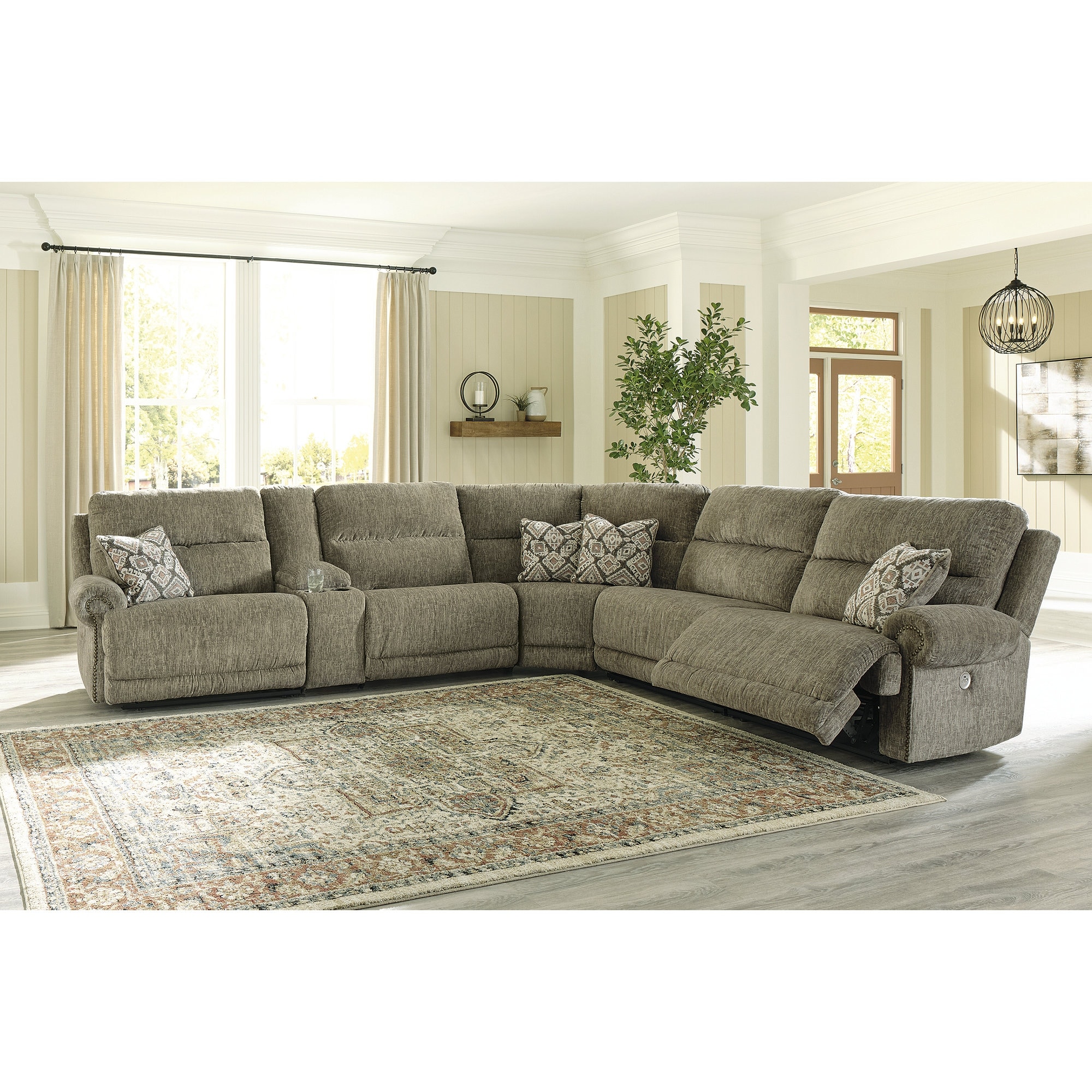 Ashley furniture nailhead sectional cheap