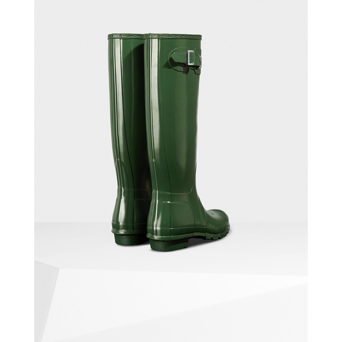hunter original green womens boots