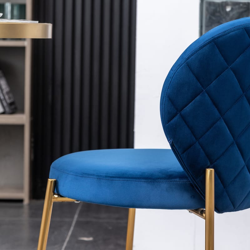 Contemporary Velvet Upholstery Dining Chair for Dining Room