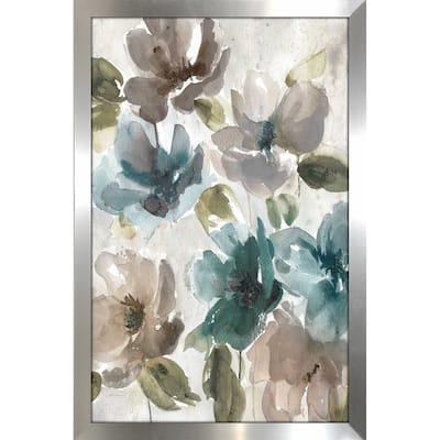 "Topaz Garden I (Vertical)" by Carol Robinson Print on Acrylic