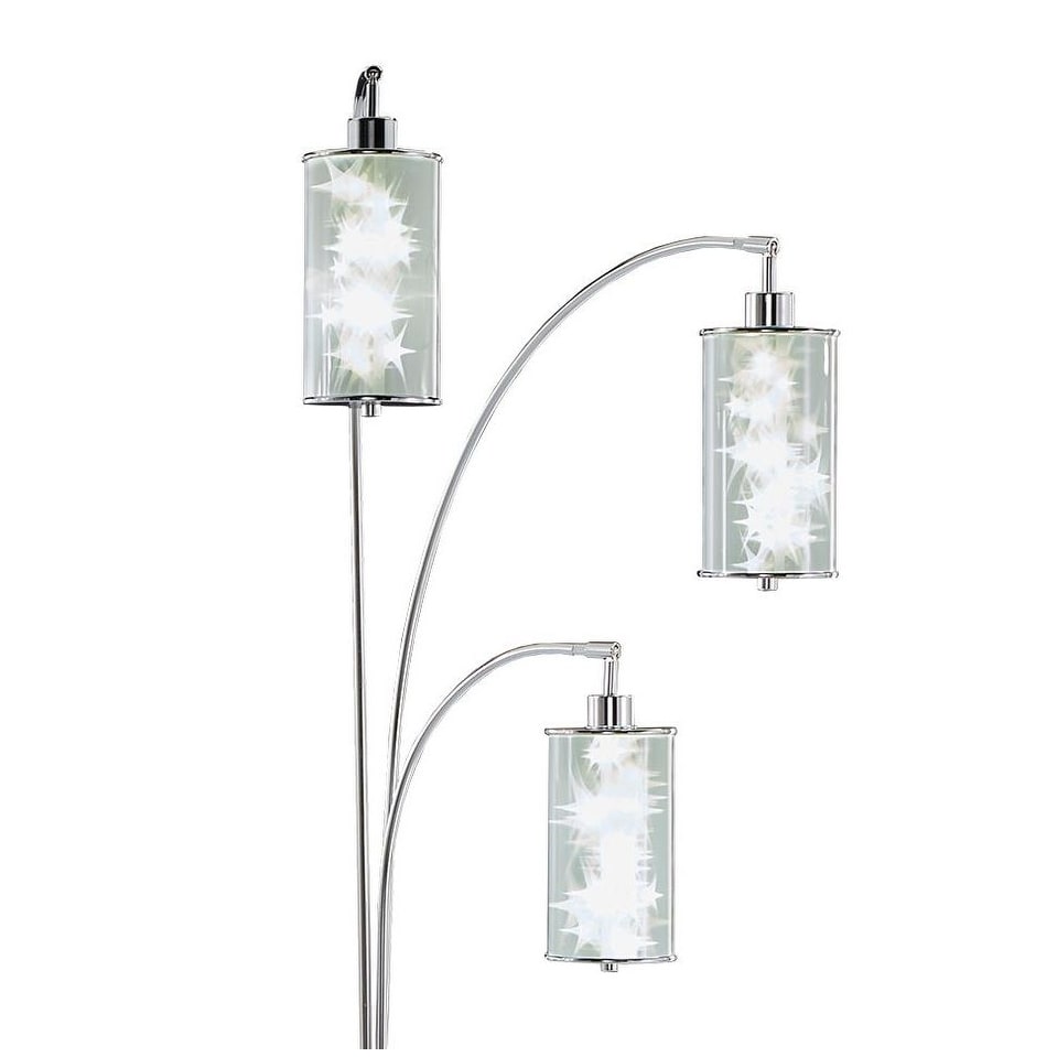 Gisele crystal tripod floor lamp discount