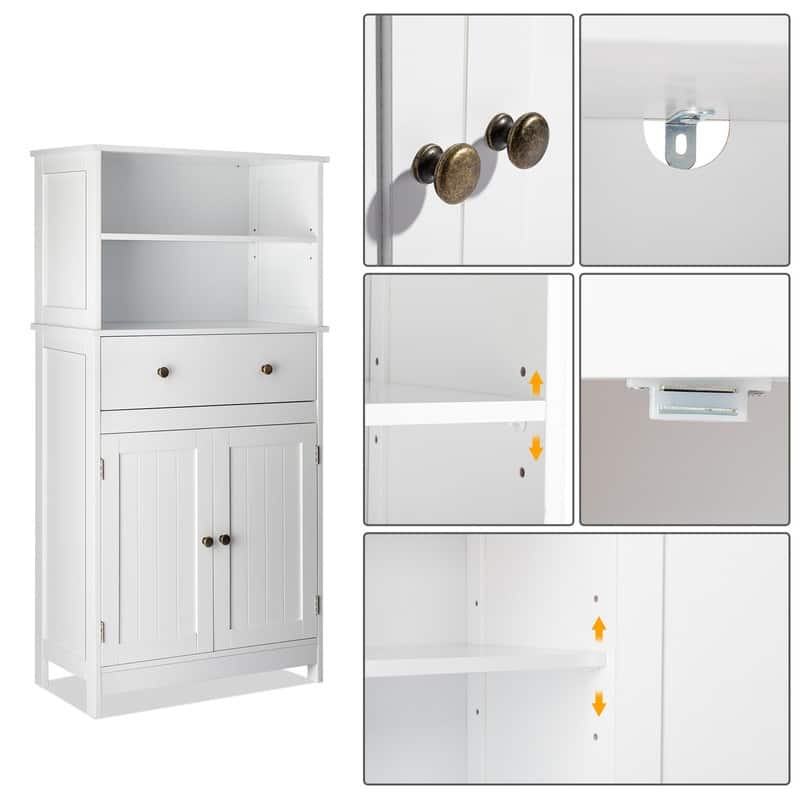 White Bathroom Cabinet
