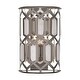 preview thumbnail 1 of 4, Minka Lavery 3582 Hexly 16" Tall Wall Sconce with Crystal Panel and