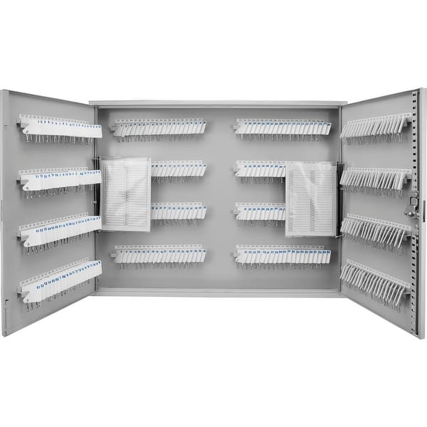 slide 2 of 9, 320 Capacity Fixed Position Key Cabinet with Key Lock