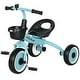 preview thumbnail 42 of 48, Toddler Tricycle with Adjustable Seat, Fun Bell, Basket, and EVA Wheels for Kids 2-5 Years