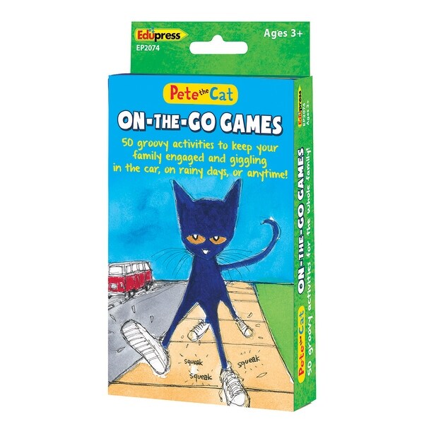 Shop Teacher Created Resources Pete The Cat On The Go Games 2074 Free Shipping On Orders Over 45 Overstock 29953628