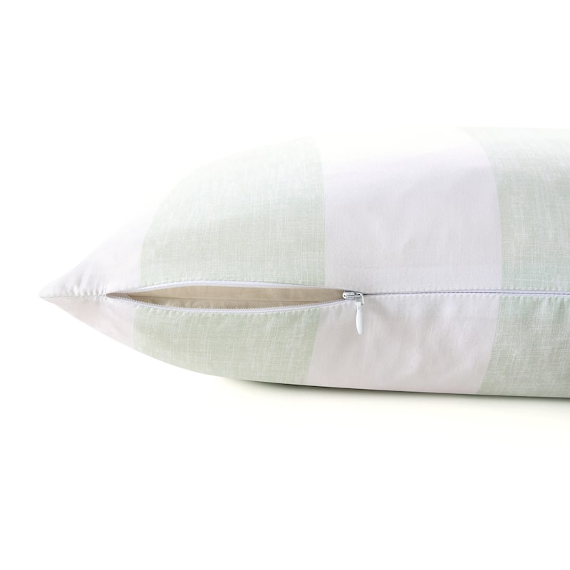 Tommy Bahama Awning Stripe Cotton Throw Pillow