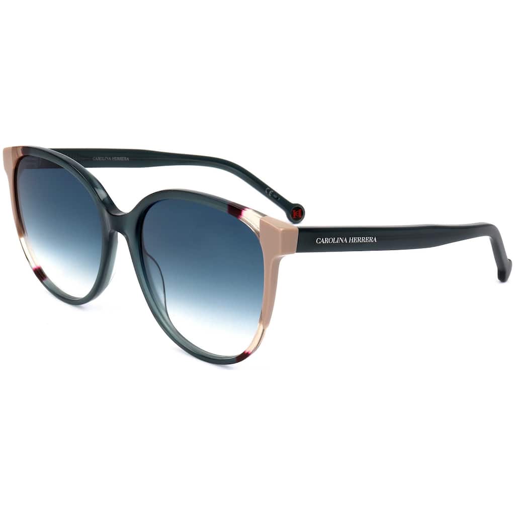 Carolina Herrera Women's 58mm Teal Brown Sunglasses CH0063-S-HBJ-58