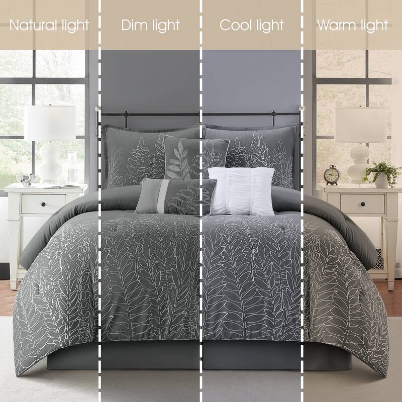 Nanshing Hailey 7-Piece Embellished Comforter Set