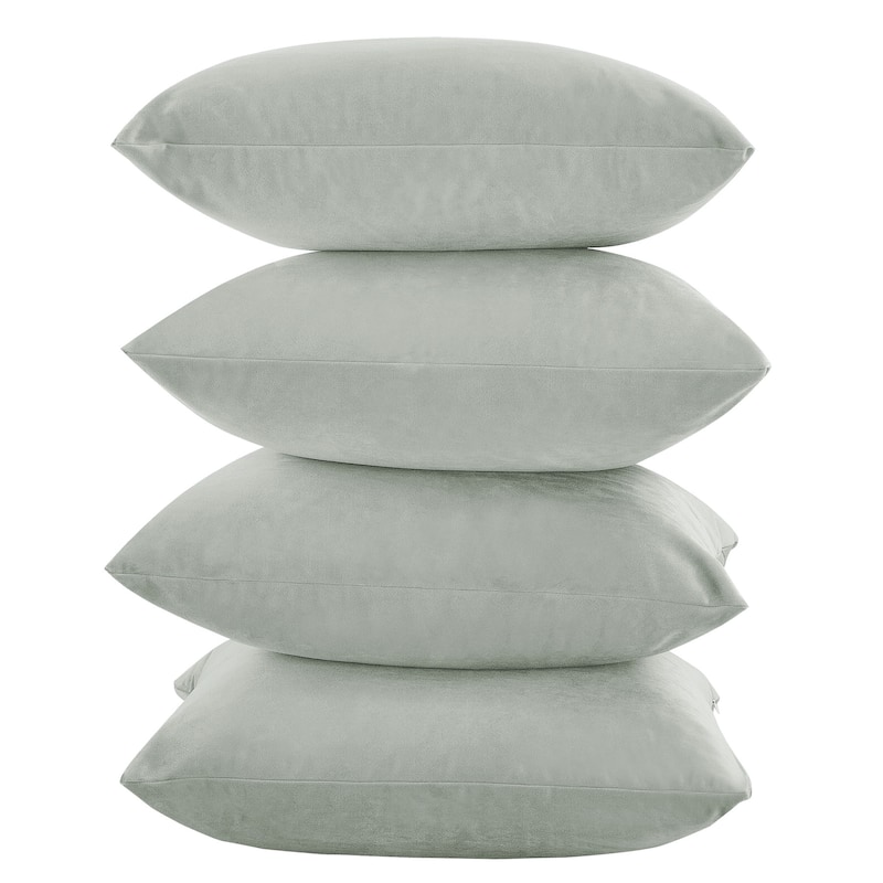 Supersoft 20-inch Throw Pillow Covers (Set of 4)