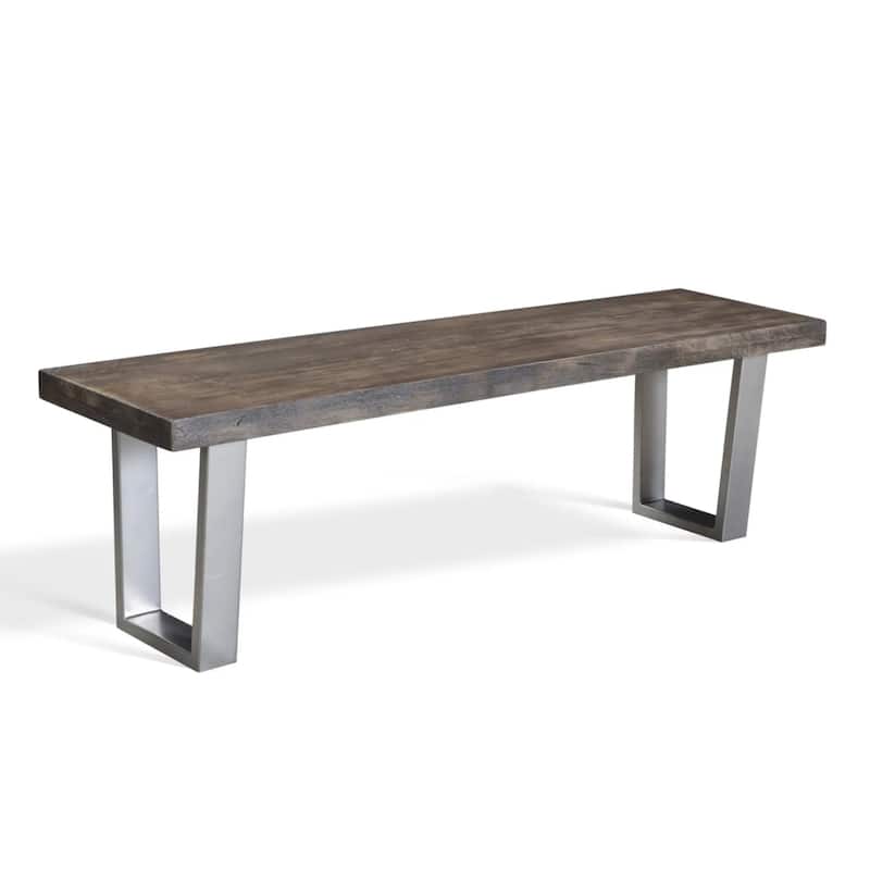 Grey Mango Wood Bench - 60"
