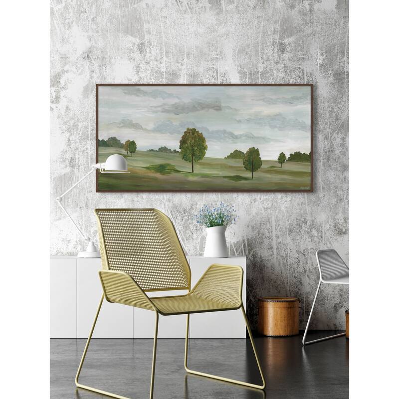 Beautiful as Life Floater Framed Print on Canvas