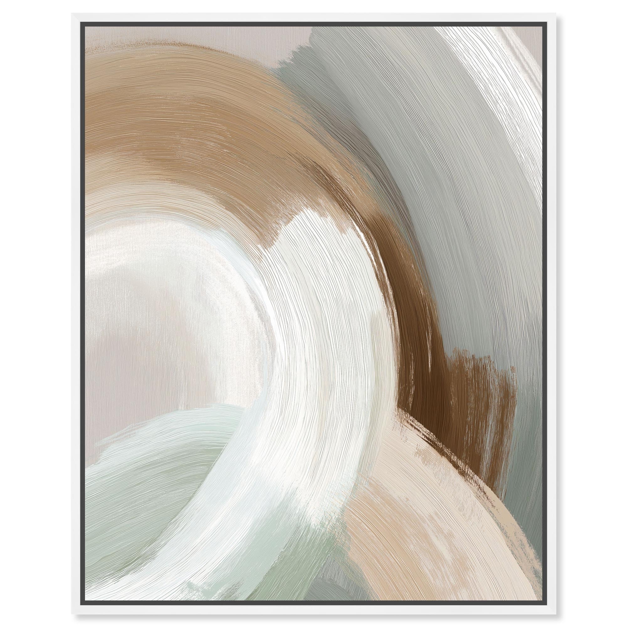 Gentle Swell II Wall Art Framed Canvas Print by Art Remedy