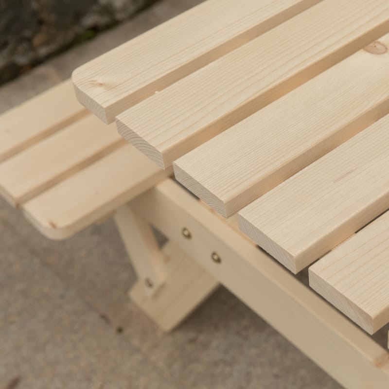 A-Frame Outdoor Patio Deck Garden Picnic Table