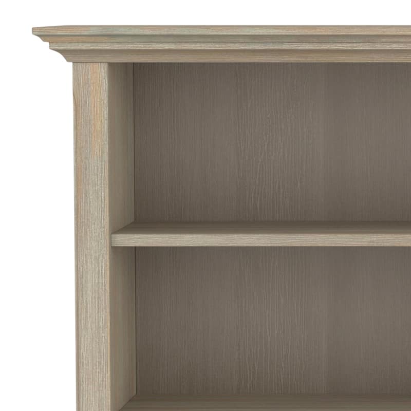 WYNDENHALL Halifax SOLID WOOD 44 inch x 44 inch Transitional Multi Cube Bookcase and Storage Unit - 44"w x 15.75"d x 44"h