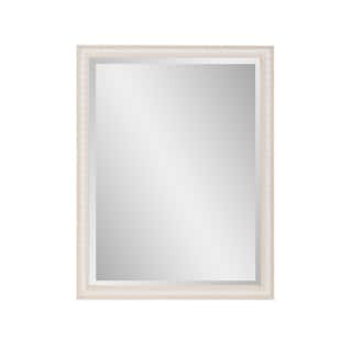 Beaded Vanity Mirror - Natural - 34H x 30W x 4D