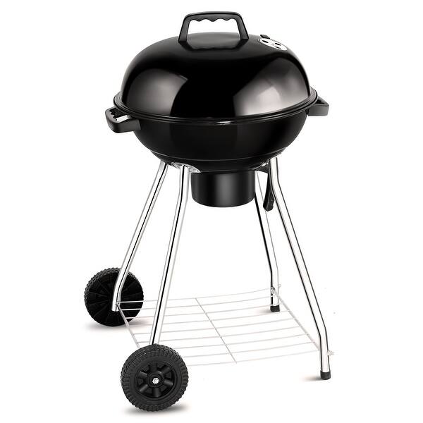 Shop Black Friday Deals On Gymax 18 5 Inch Kettle Charcoal Grill Bbq Outdoor Backyard Cooking Overstock 25656412