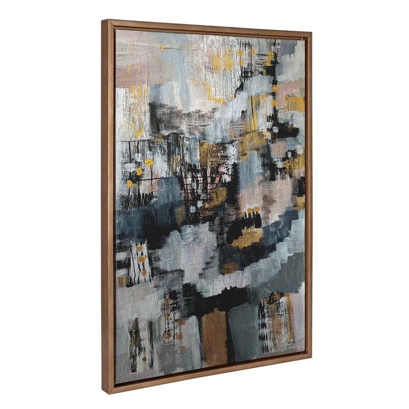 Kate and Laurel Sylvie The Industrial Revolution Canvas by Leah Nadeau