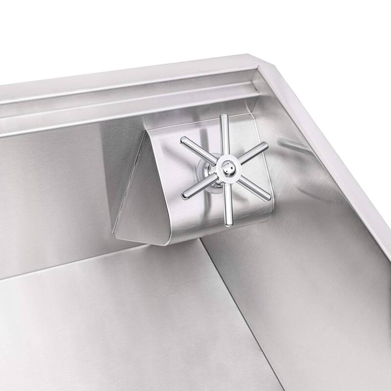 Ruvati 32-inch Workstation Ledge Undermount 16 Gauge Stainless Steel Kitchen Sink - RVH8512