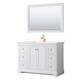 Option White / White Quartz Top / Brushed Gold Hardware