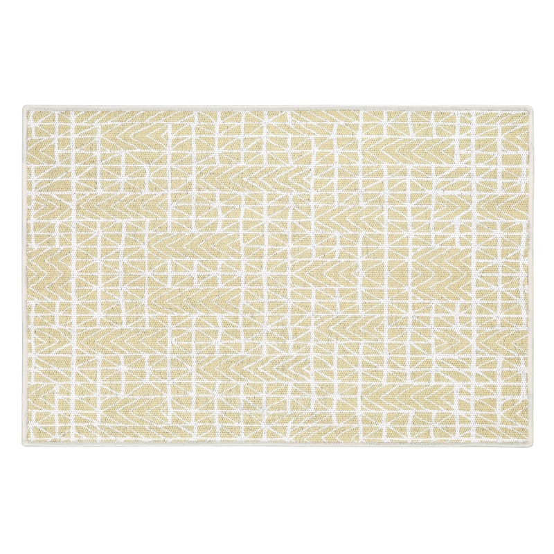 Sussexhome Heavy Duty Ultra Thin Non Slip Washable Cotton Indoor Rug - 2' x 3'