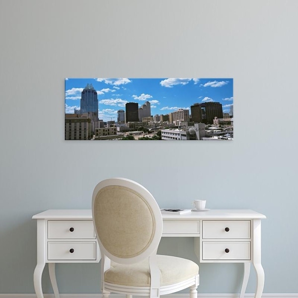 Easy Art Prints Panoramic Images's 'View of buildings in Austin, Texas, USA' Premium Canvas Art