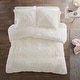 preview thumbnail 2 of 13, Leena Shaggy Fur Duvet Cover Set by Intelligent Designs