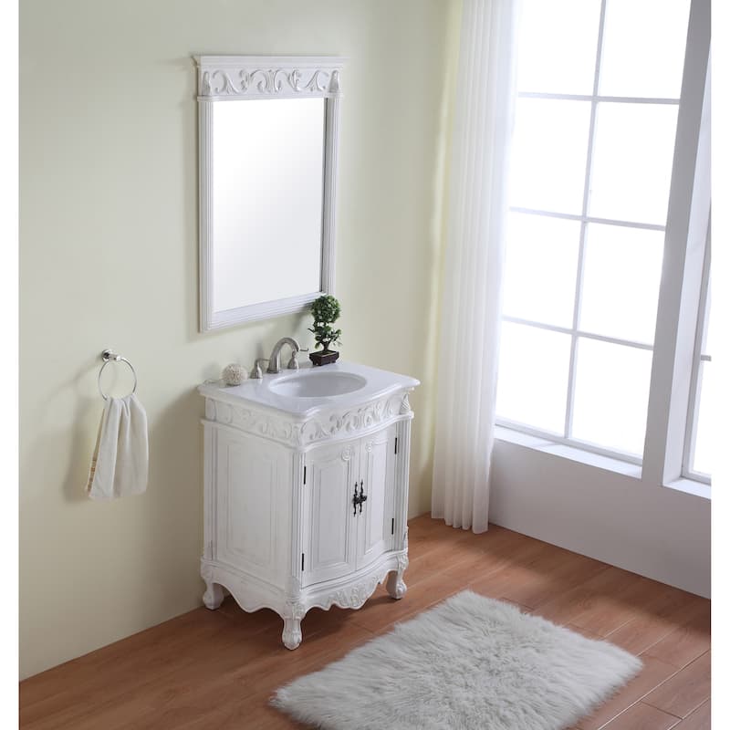 Traditional Single Bathroom Vanity Sink