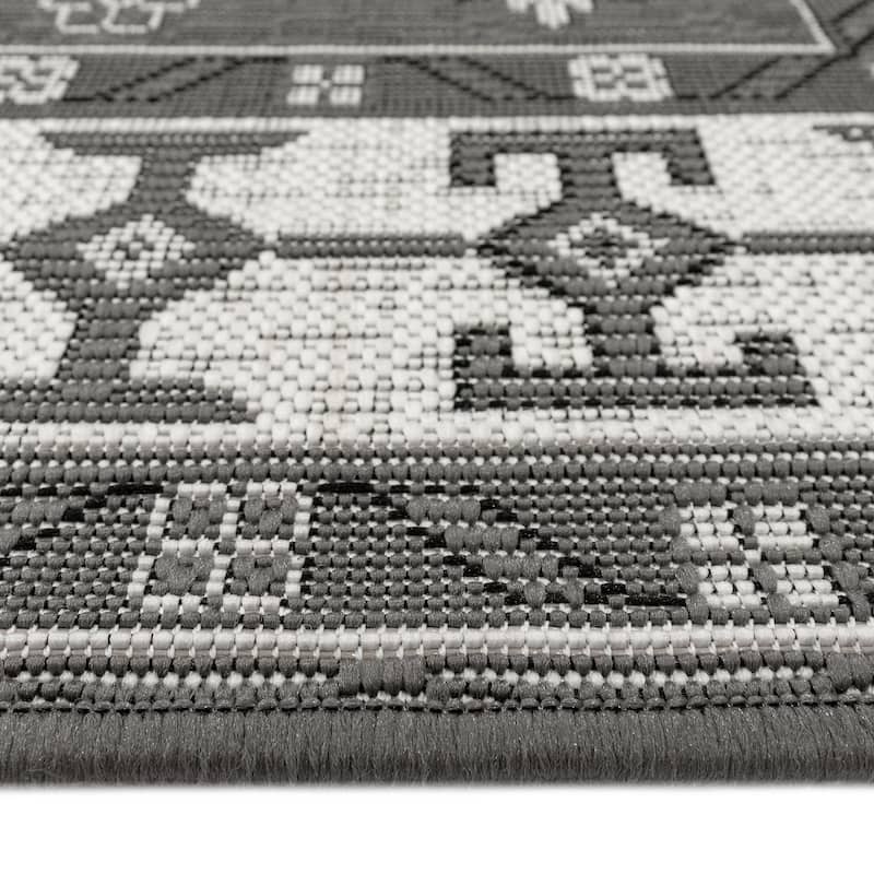 Liora Manne Carmel Kilim Indoor/Outdoor Rug