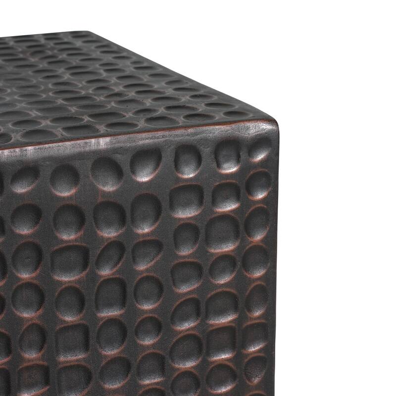 Christopher Knight Home - Hudson Modern Cube Side Table with Durable Magnesium Oxide Build