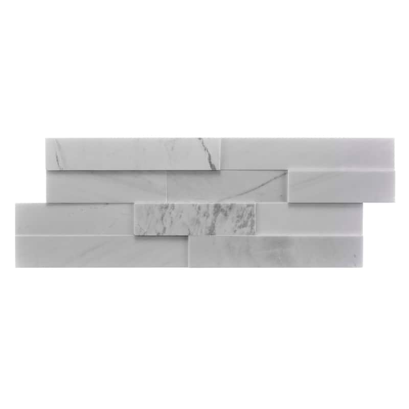 Cruz Bay Studio MKT22817 Cliffside - 8" x 22" Brick Wall Tile - Honed