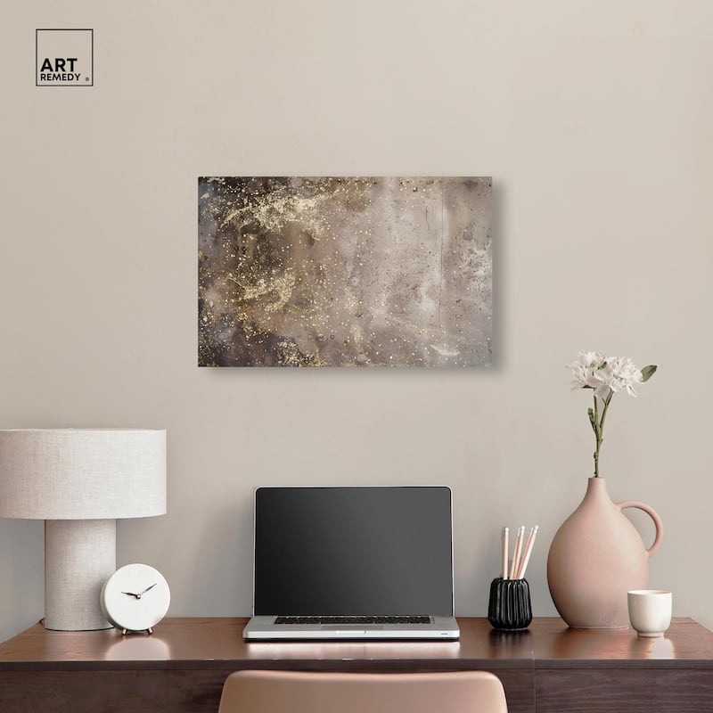 Galactic Traces Canvas by Art Remedy, Gallery Wrapped
