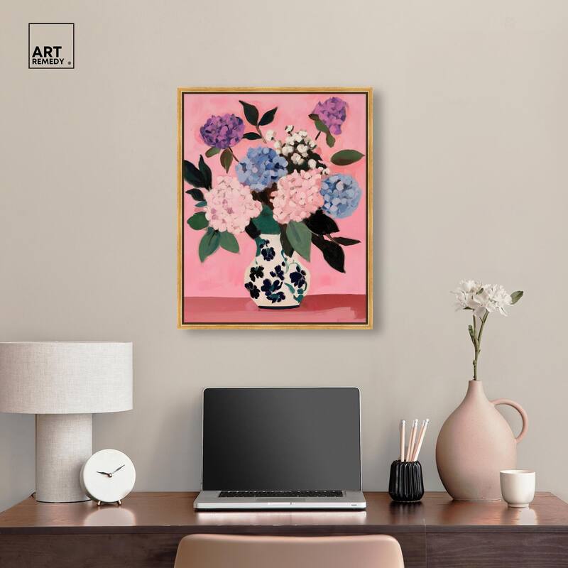 Flower Pot Dream II Canvas by Art Remedy