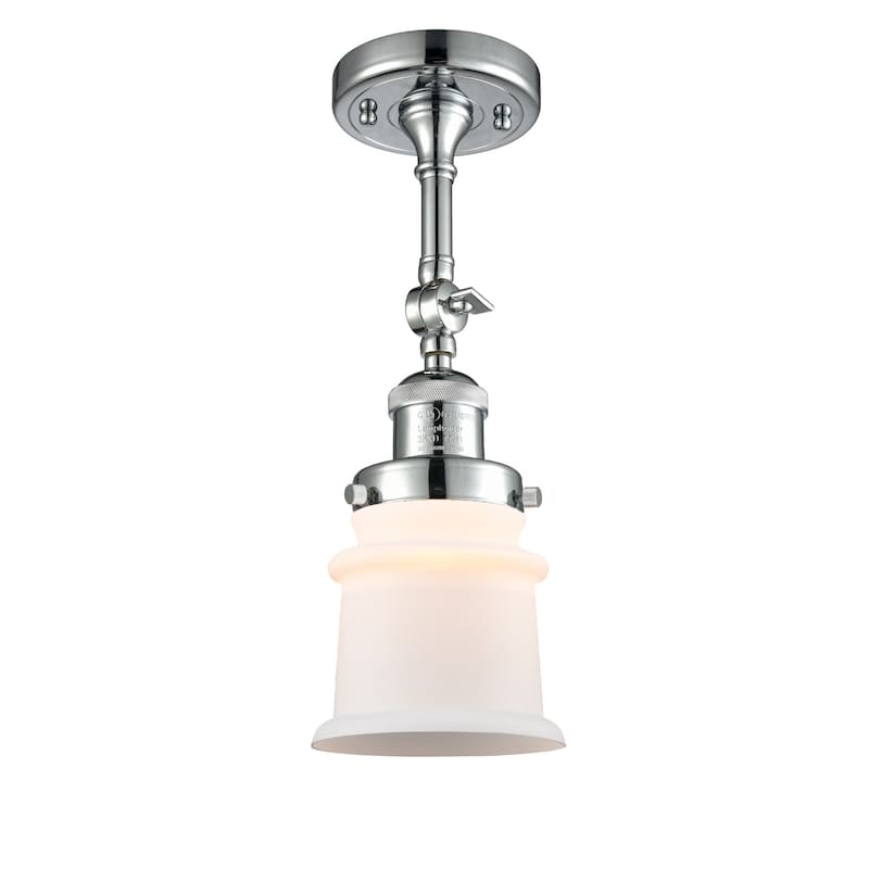 Innovations Lighting Small Canton Single Light 11" Tall Bathroom