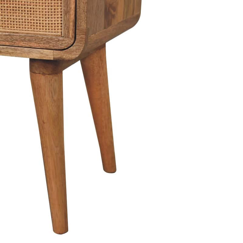 Contemporary Design 2 Drawer Nightstand,Durable And Sturdy