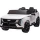 preview thumbnail 1 of 13, 2 Seater Ride on Car for Kids 24V Licensed Cadillac Electric Car Toy Toddlers Battery Powered Ride on Truck White