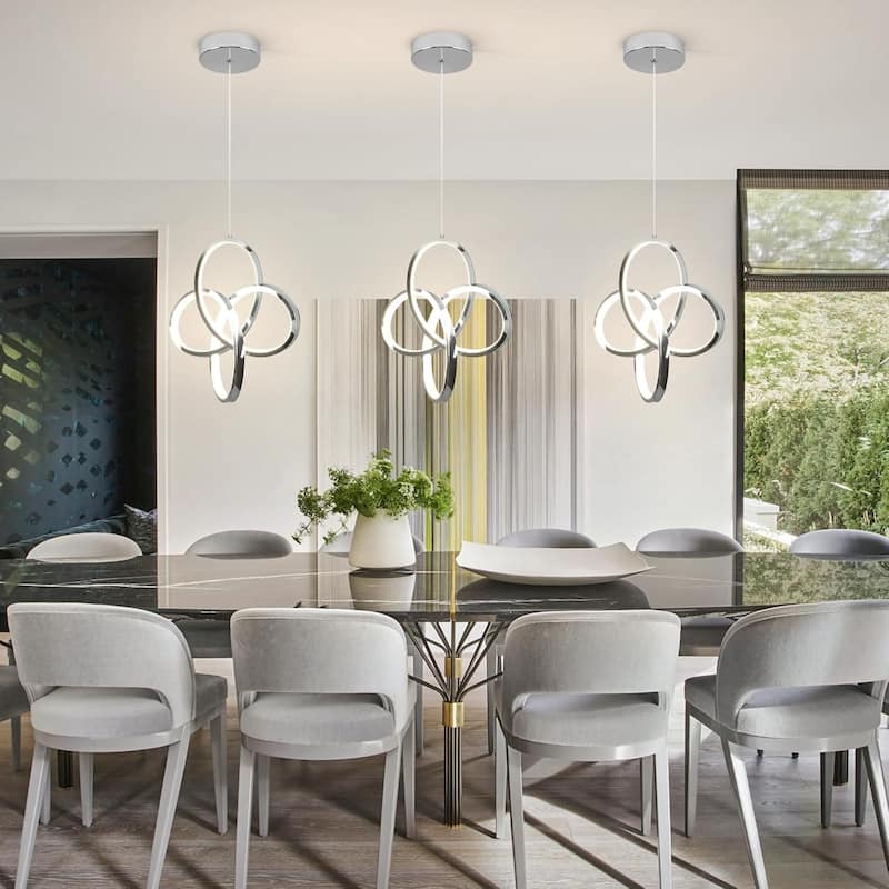 1 pack adjustable hanging light chrome pendant light aluminum bedroom light