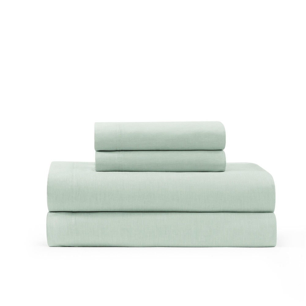 Tommy Hilfiger Washed Cotton Chambray Sheet Set