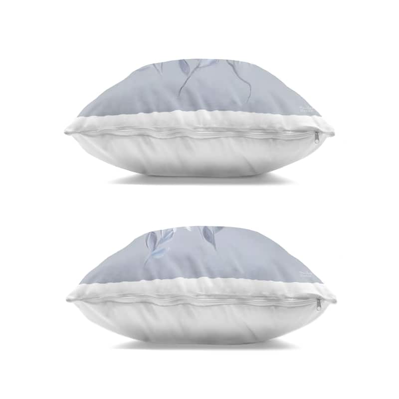 Stupell Delicate Flower Bunches Decorative Printed Throw Pillow Design by Marilyn Dunlap (Set of 2)